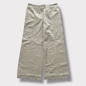 Meritage Women’s Size 10 Wide Leg Flare Khaki Beige High Rise Pants